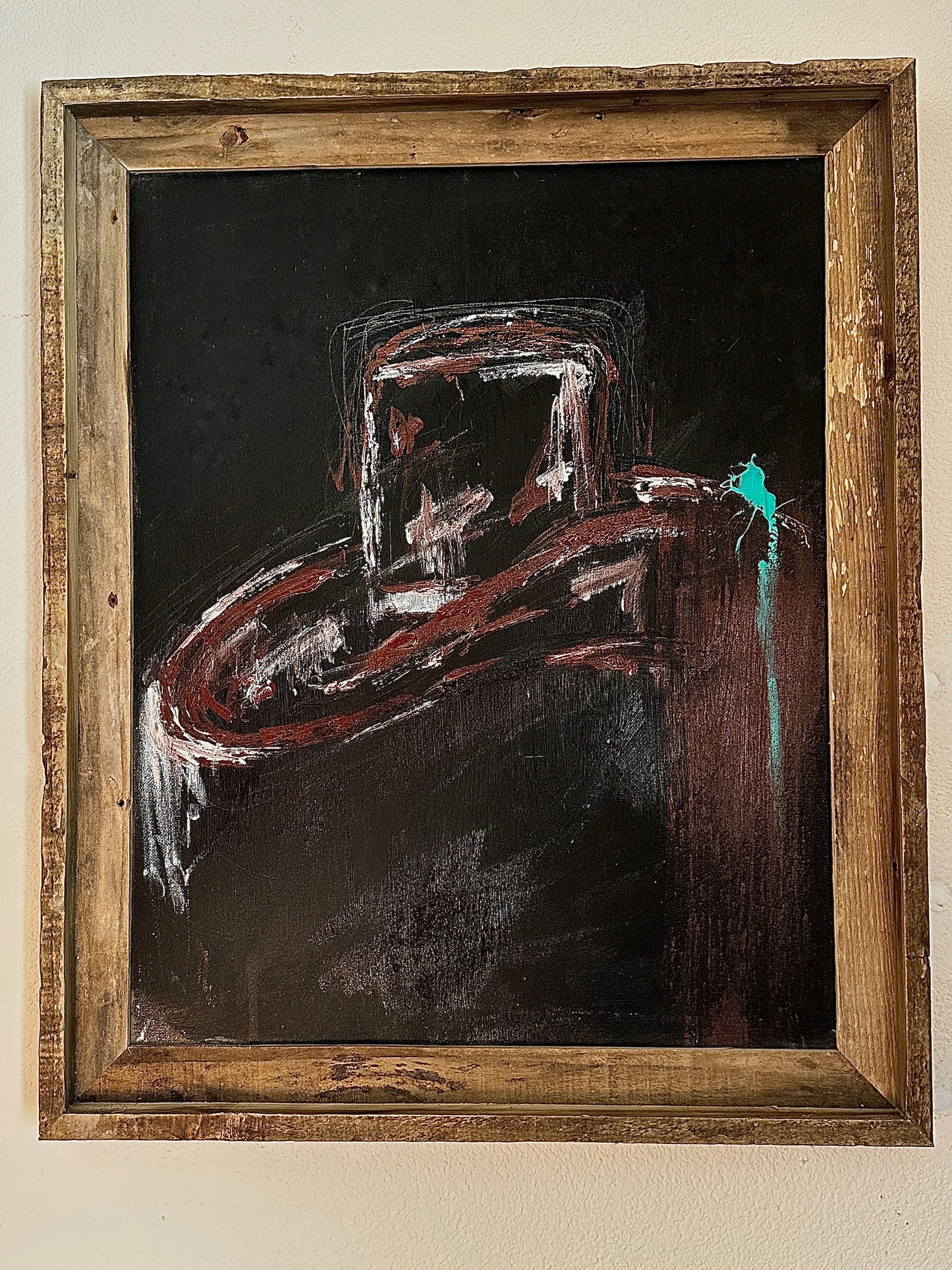 WILD BILL with wooden frame